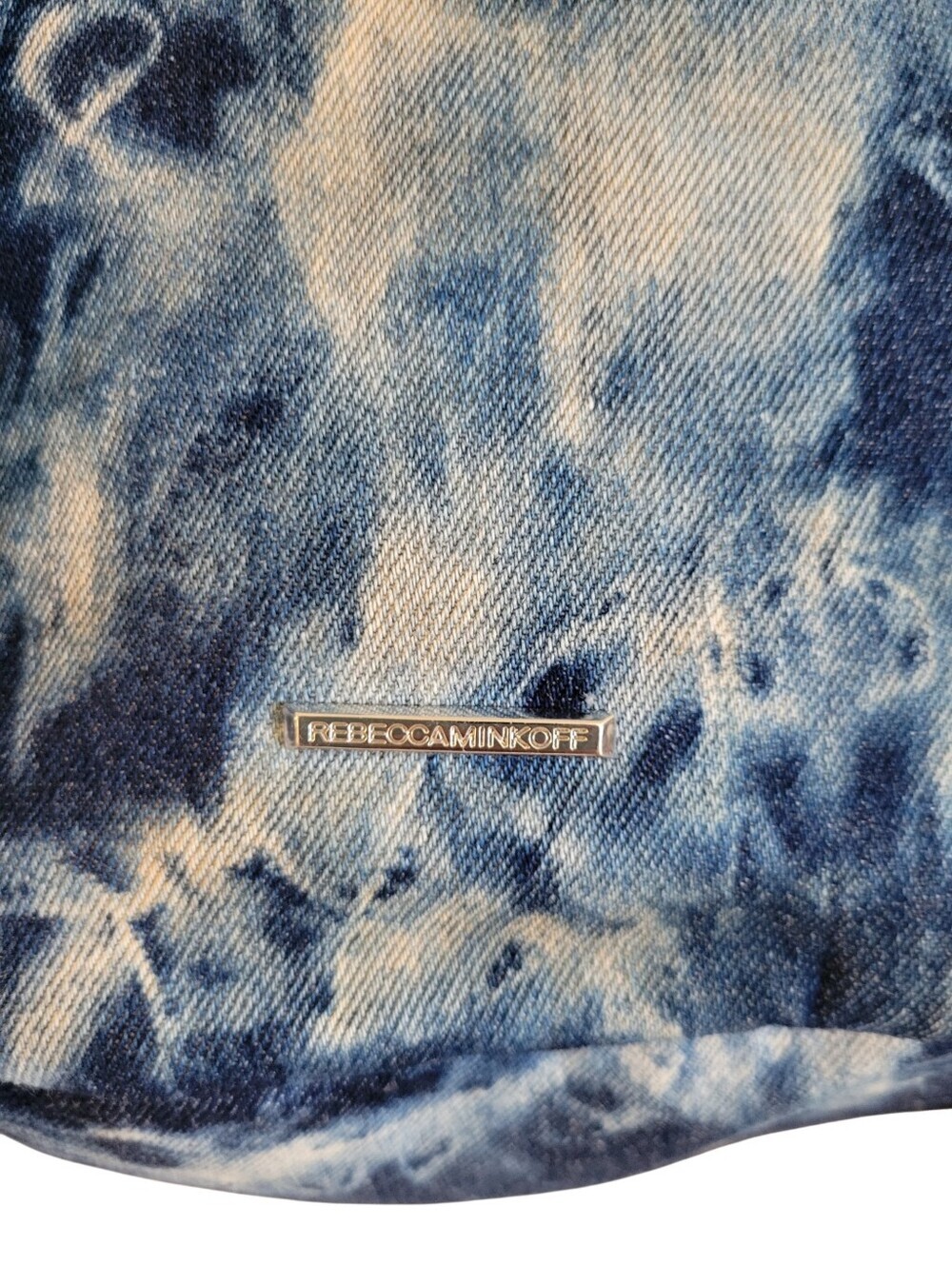 Rebecca Minkoff Denim Blue Washed Women's Backpack - Picture 6 of 16